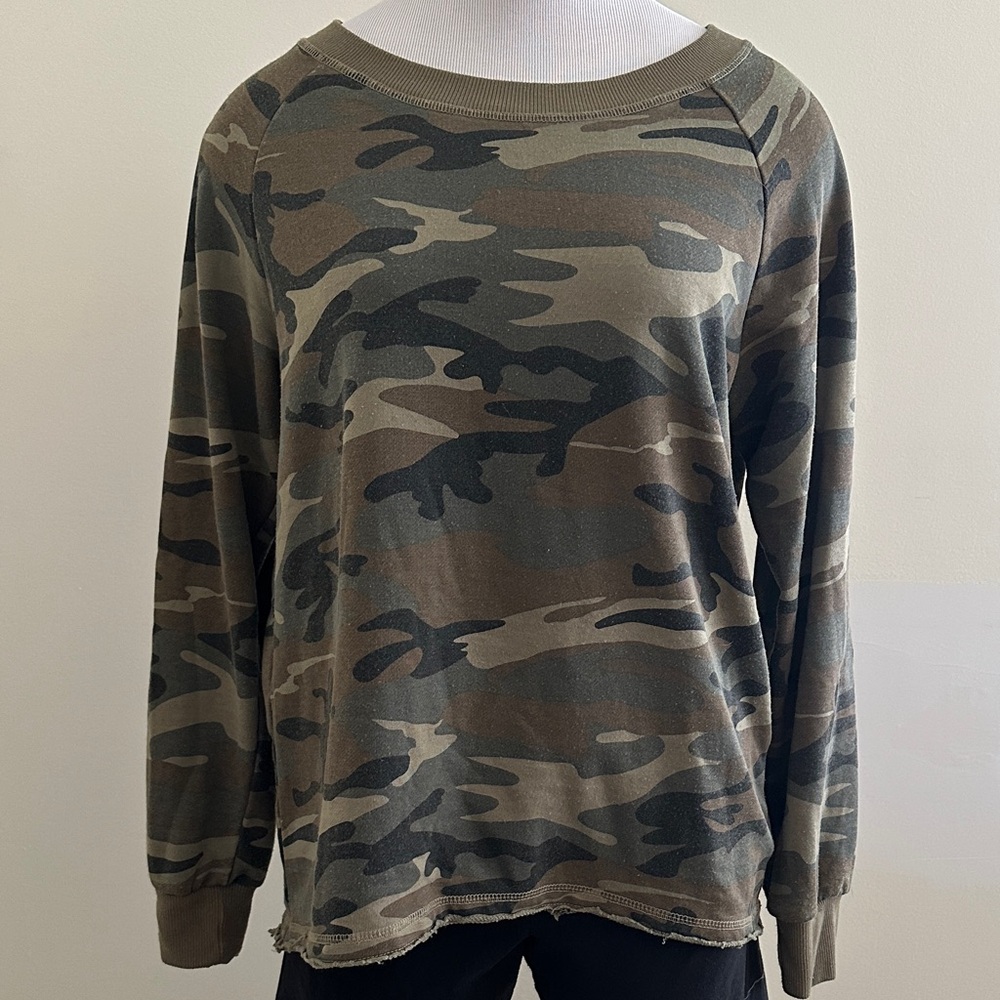 Alternative Apparel Camouflage Long Sleeve